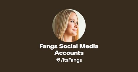 fangs onlyfans|Fangs Social Media Accounts